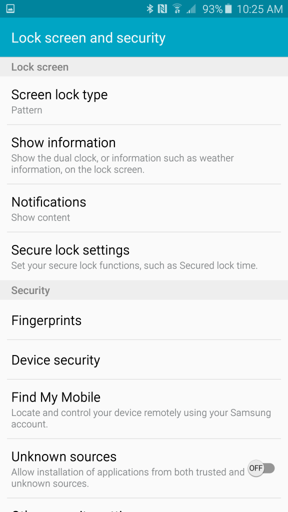 Allow one time installation of application from Unknown Sources.